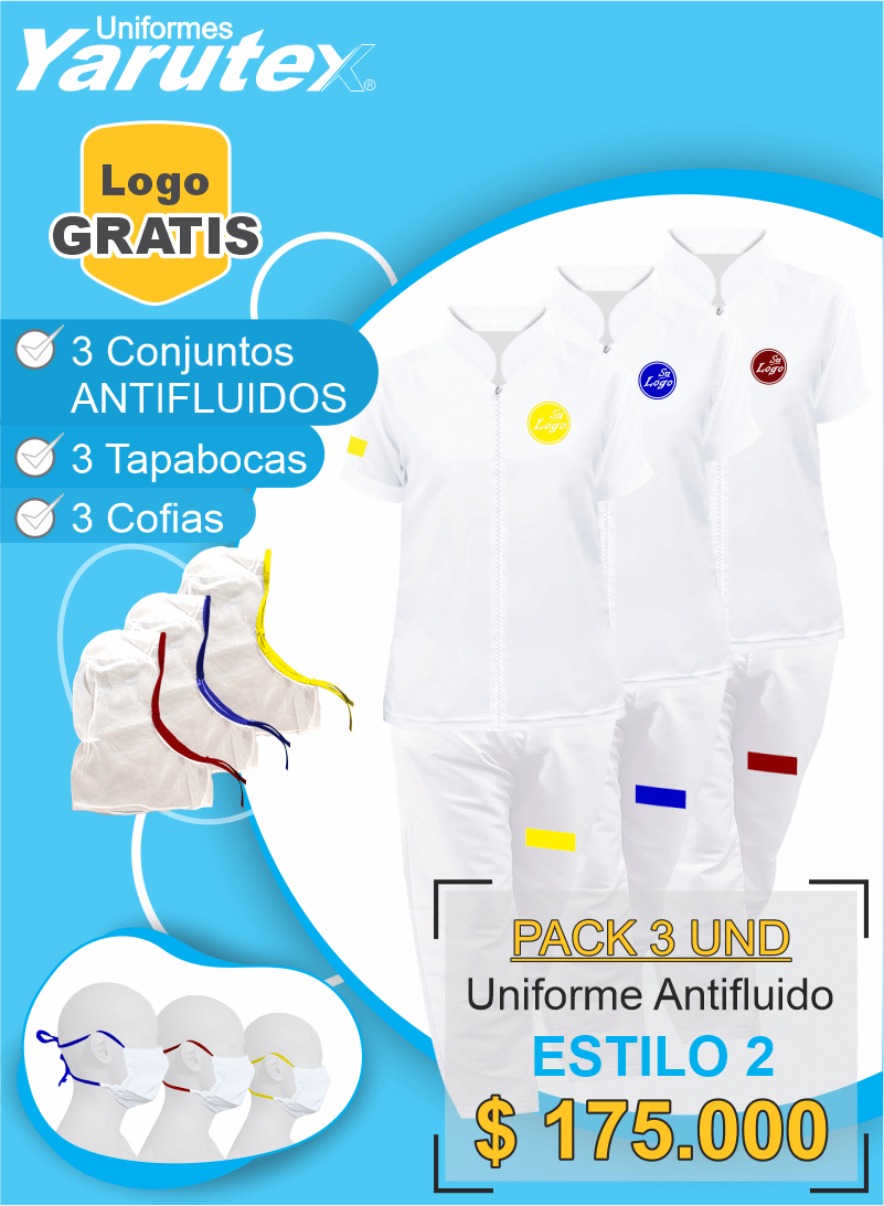 home-pack-uniformes-antifluidos-tapabocas-cofias-estilo-2